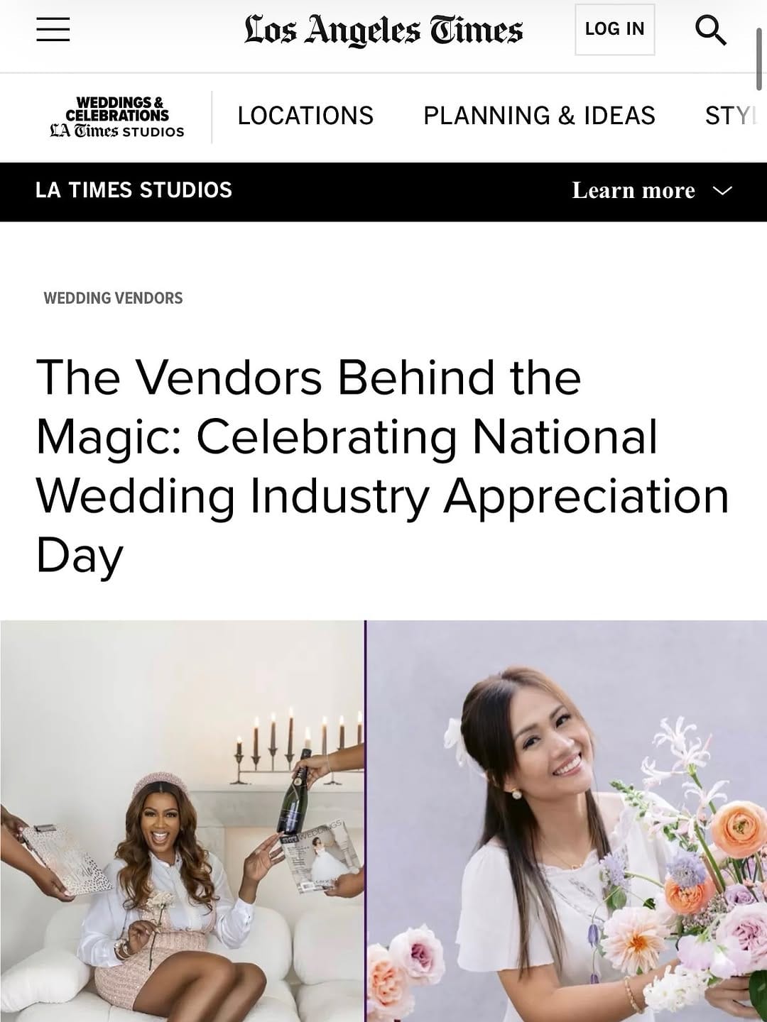 Post 9 by Weddings & Events Worldwide on Instagram (carousel)