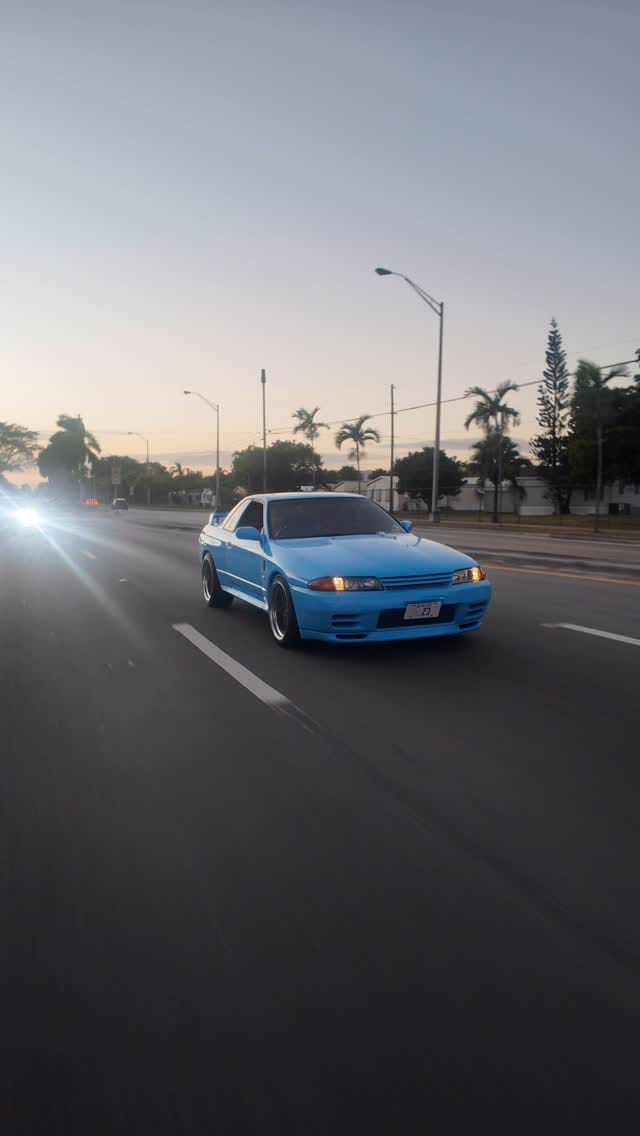 Post 4 by 1990 Nissan Skyline GTR on Instagram (video)