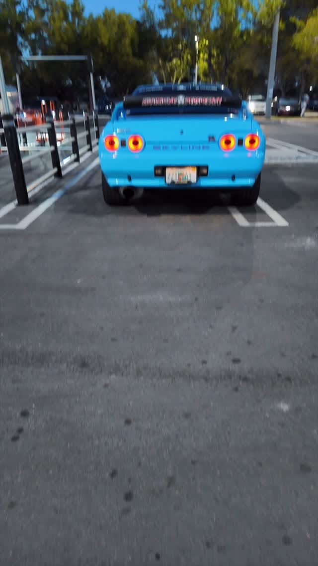 Post 7 by 1990 Nissan Skyline GTR on Instagram (video)