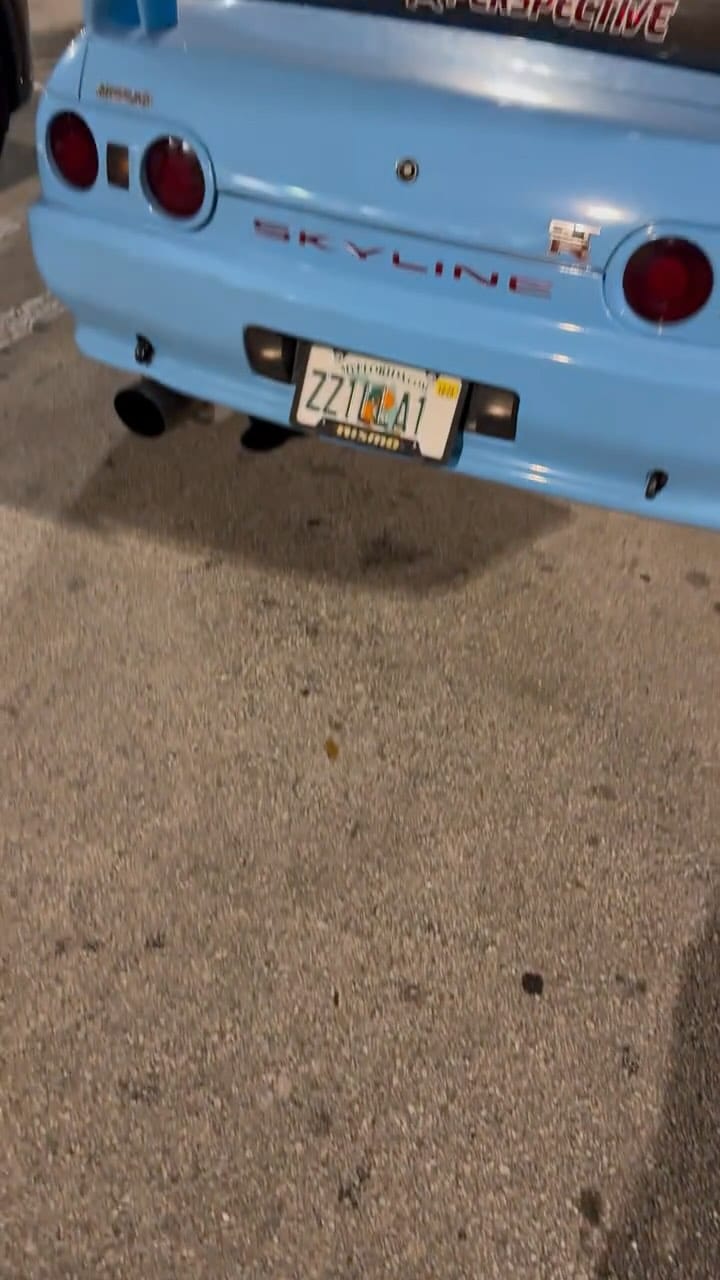 Post 2 by 1990 Nissan Skyline GTR on Instagram (video)