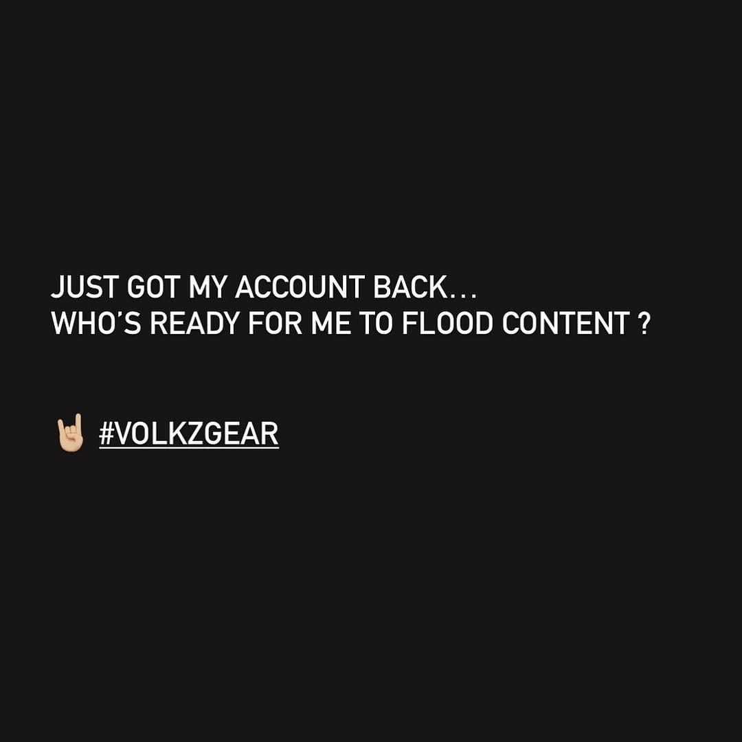 Post 1 by ᴠᴏʟᴋᴢɢᴇᴀʀ®️ on Instagram (image)