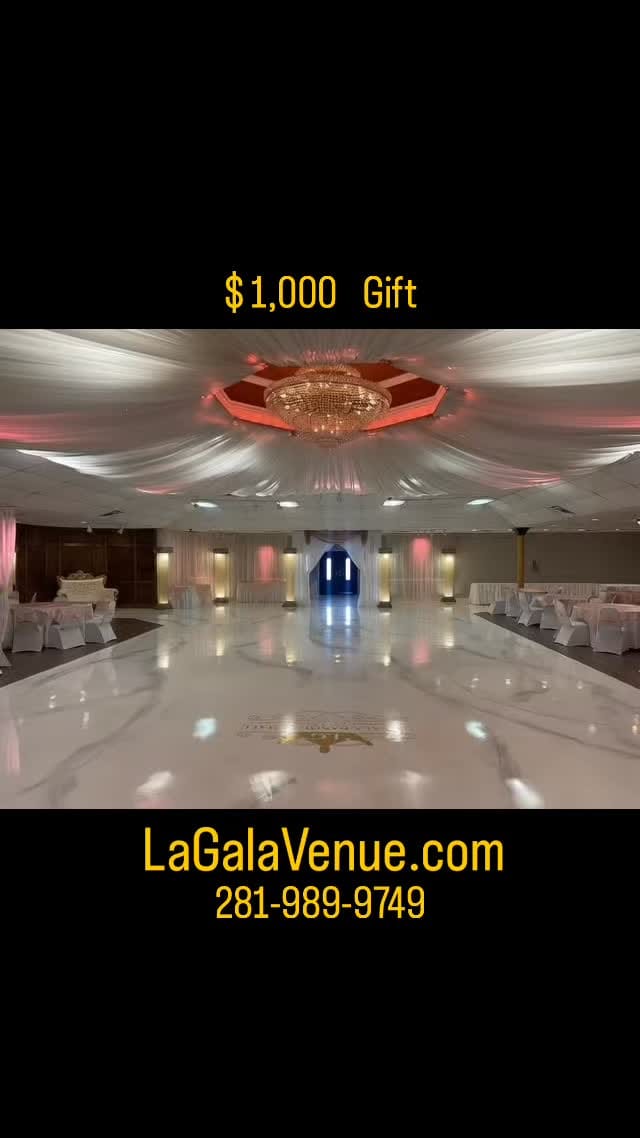 Post 7 by La Gala Banquet Hall on Instagram (video)
