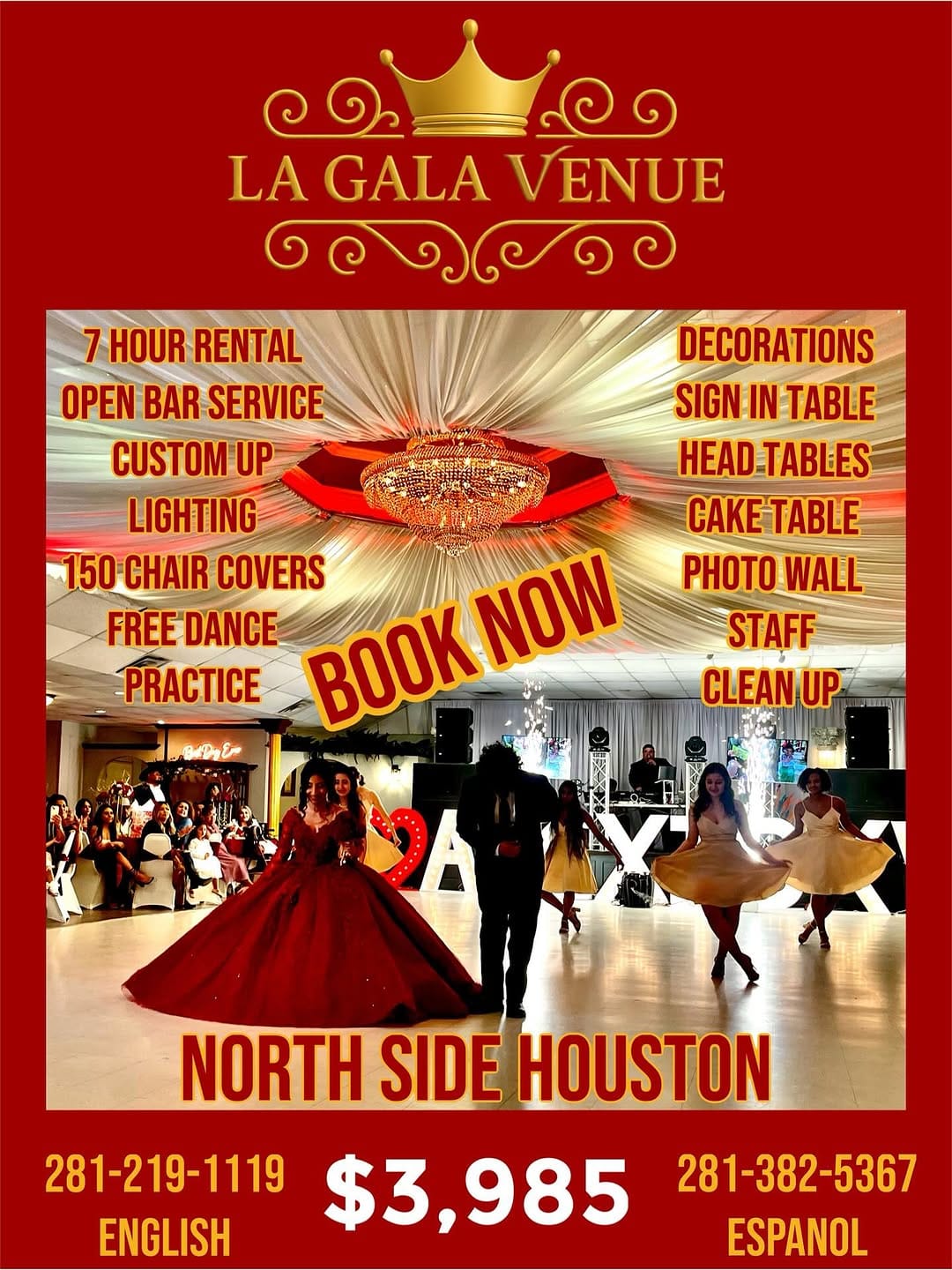 Post 10 by La Gala Banquet Hall on Instagram (image)