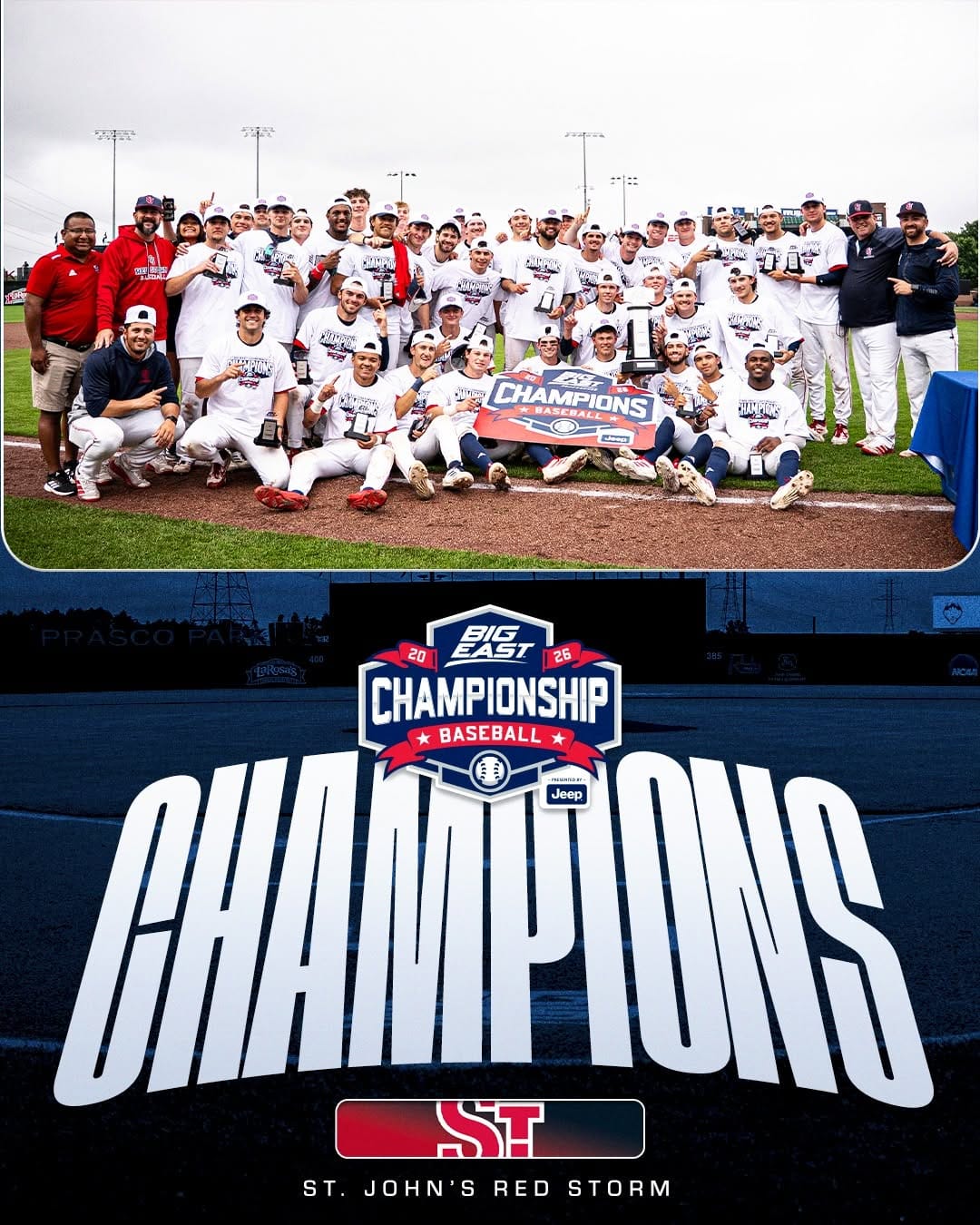 Post 9 by St. John's Red Storm on Instagram (image)