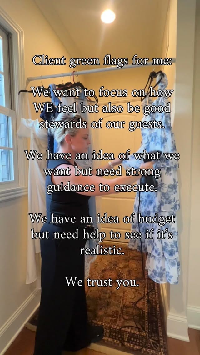 Post 6 by Meredith Keating Events • Wedding Planner on Instagram (video)