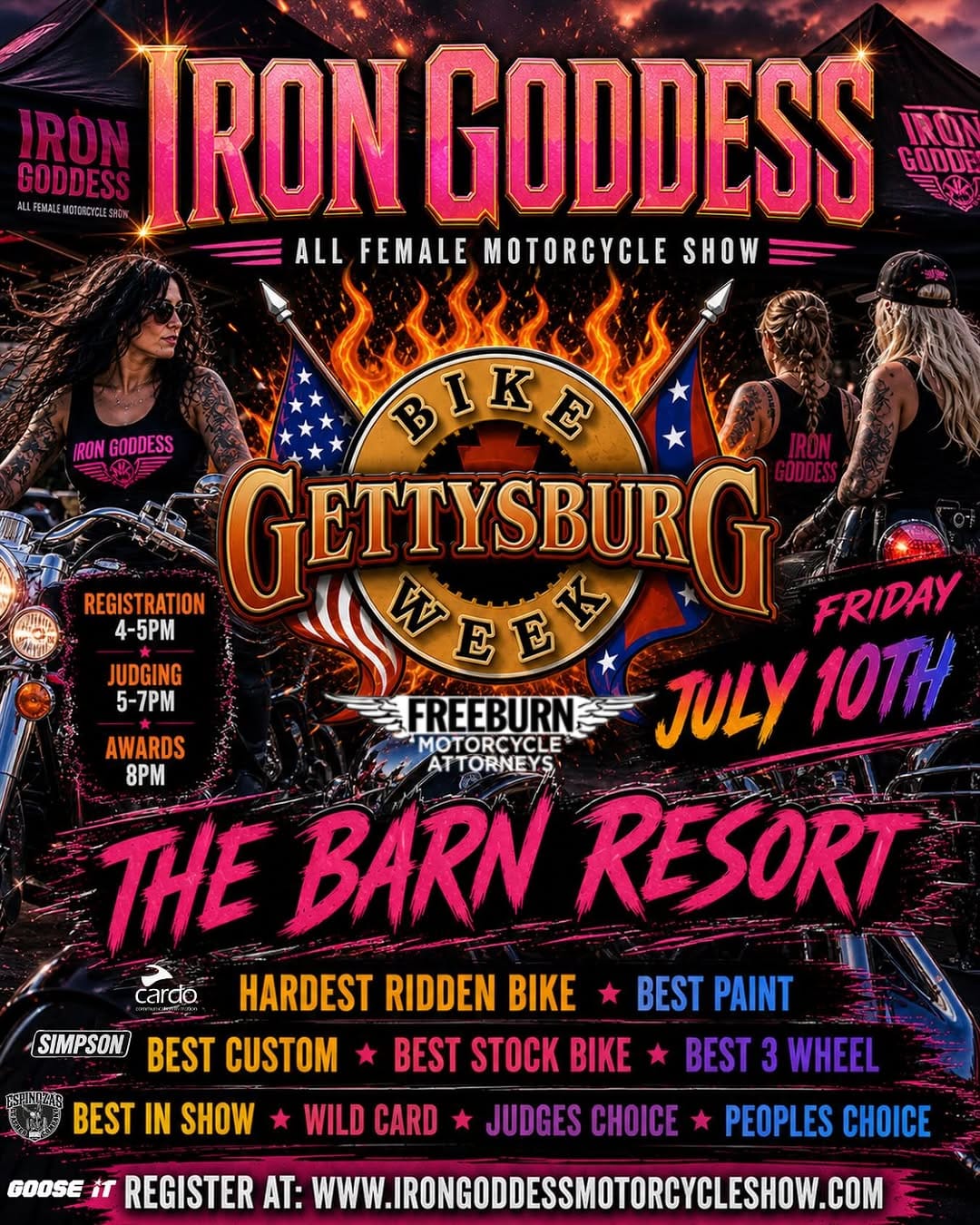 Post 9 by IRON GODDESS MOTO SHOW on Instagram (image)