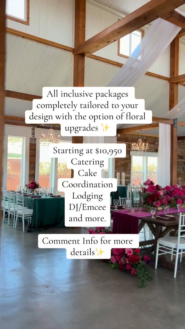 Post 10 by Oklahoma Wedding Venue|The Pointe on Instagram (video)