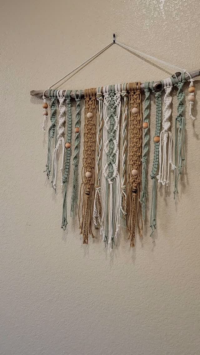 Post 4 by BohoChicMacrameCo on Instagram (video)