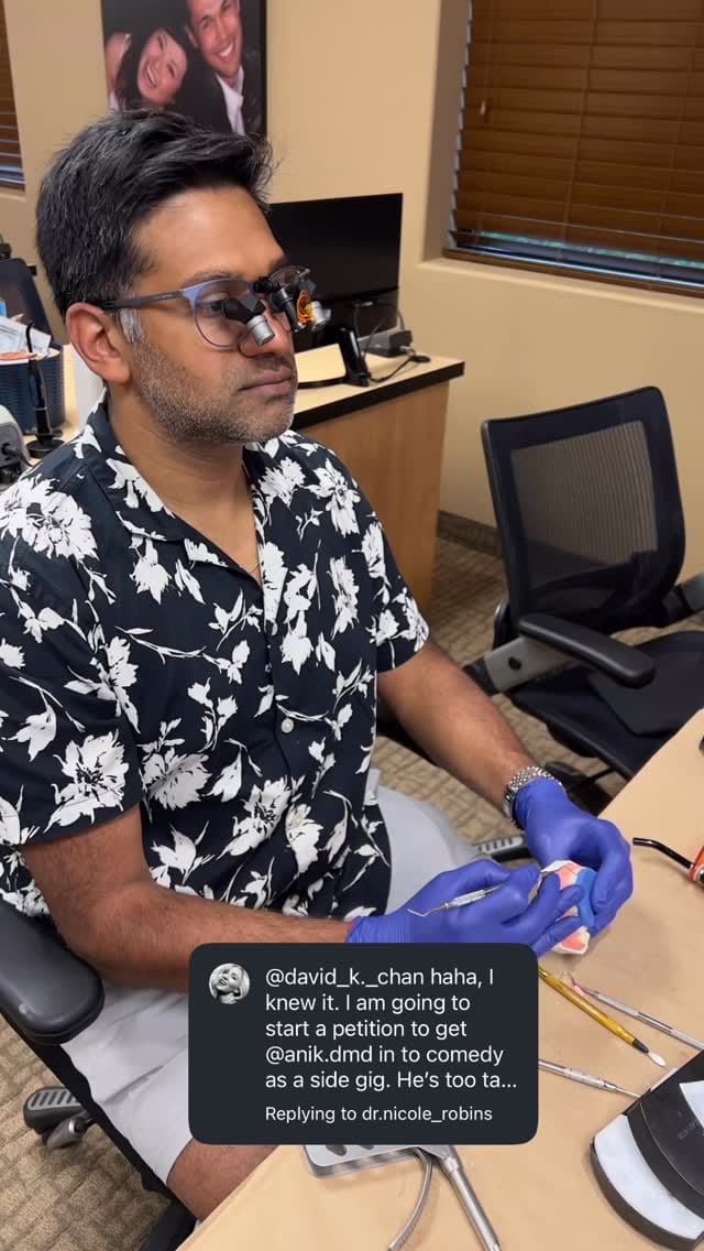 Post 9 by Dr. David K. Chan, DMD, AAACD on Instagram (video)