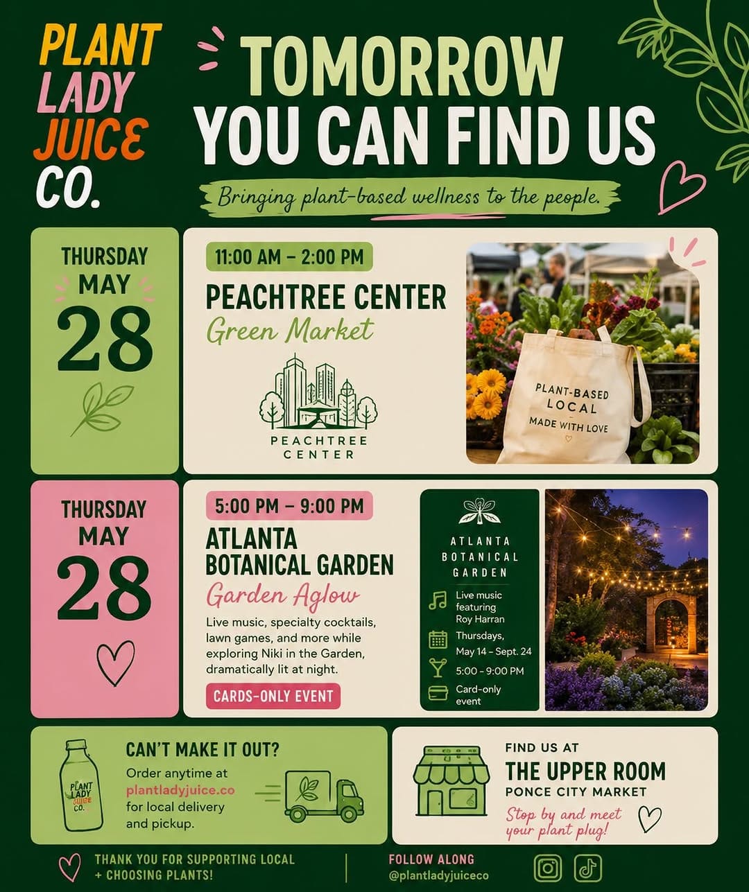 Post 2 by Plant Lady Juice Co. on Instagram (image)
