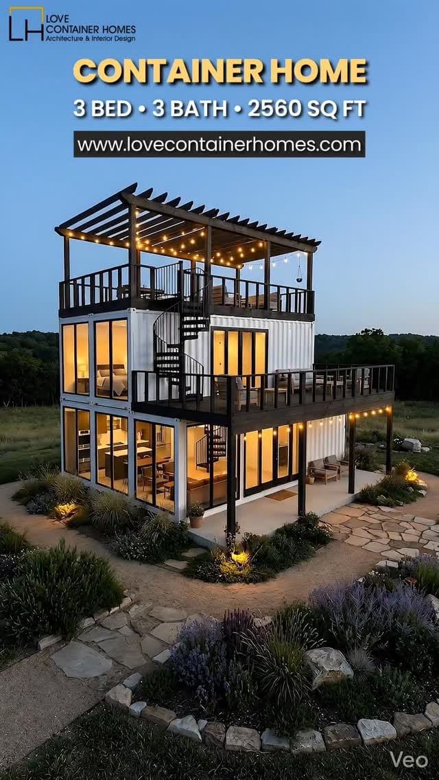 Post 5 by Love Container Homes Architects & Engineers on Instagram (video)