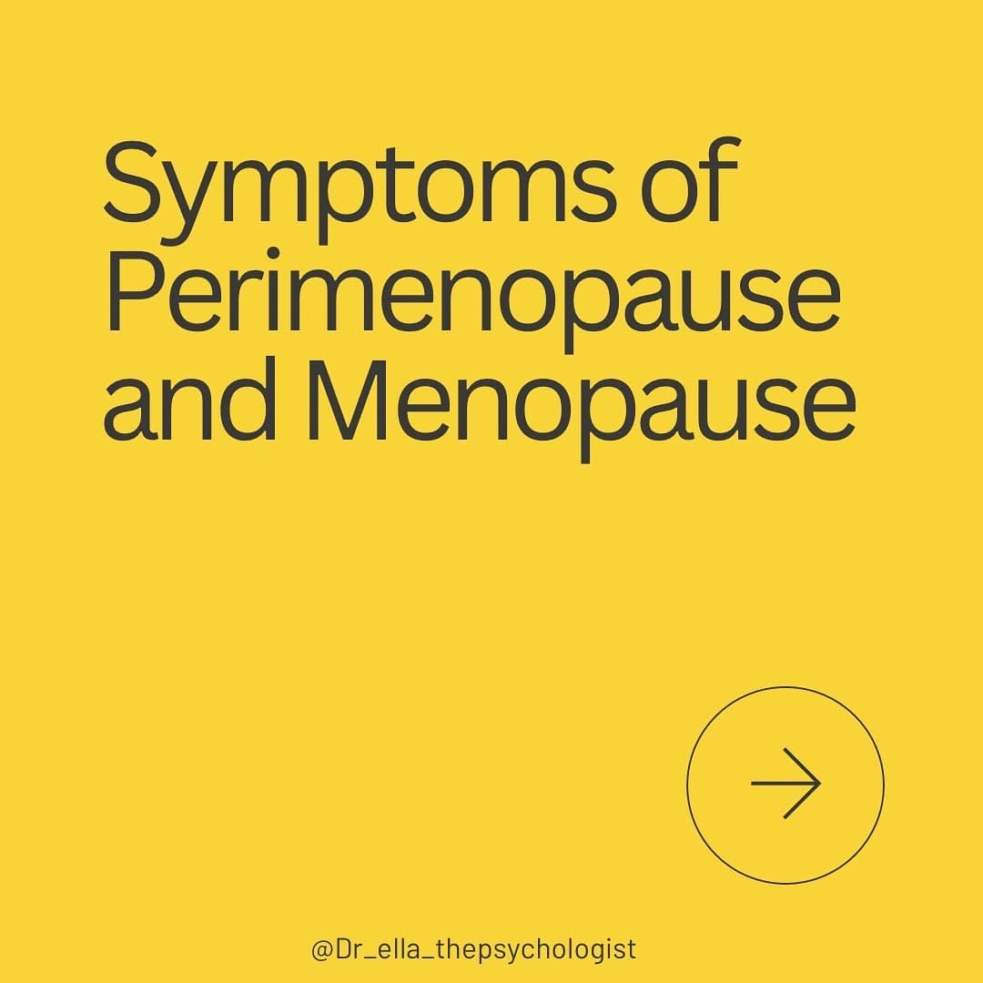 Post 10 by Psychologist for Perimenopause & midlife health | Dr Ella Woods on Instagram (carousel)