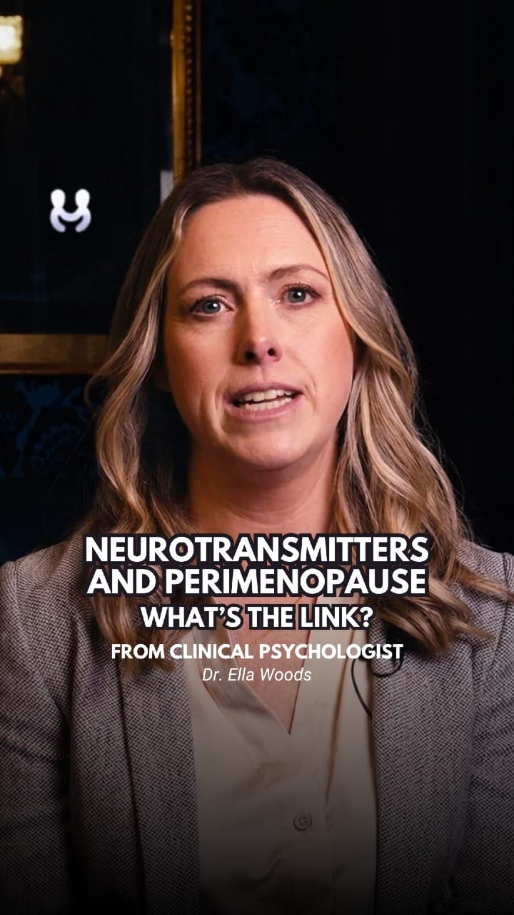 Post 1 by Psychologist for Perimenopause & midlife health | Dr Ella Woods on Instagram (video)