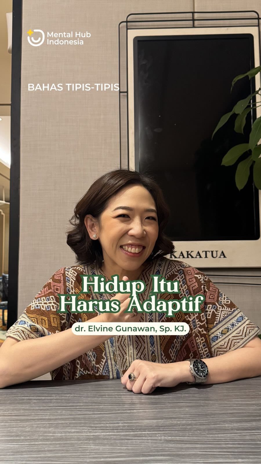 Post 1 by dr. Elvine Gunawan, Sp. KJ 👩🏻‍⚕️ on Instagram (video)