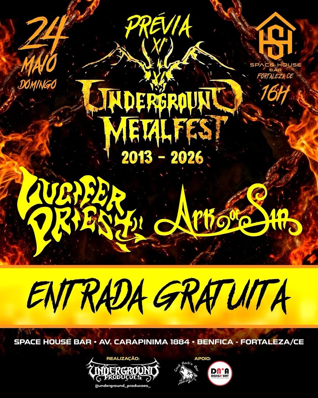 Post 8 by Underground Produções on Instagram (image)