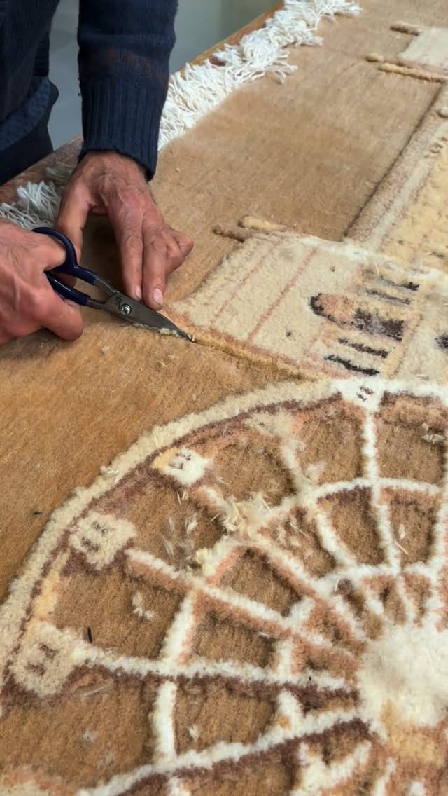 Post 9 by Handmade Carpets on Instagram (video)