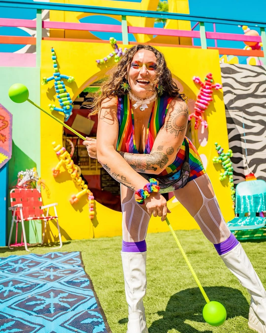 Post 9 by Raynebow Spinz | Performance Artist ✨🌈 on Instagram (carousel)