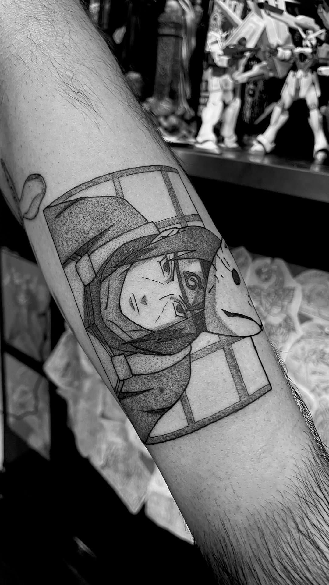Post 2 by Gabriel Zuñiga-Garcia | Anime Tattoo Artist on Instagram (video)