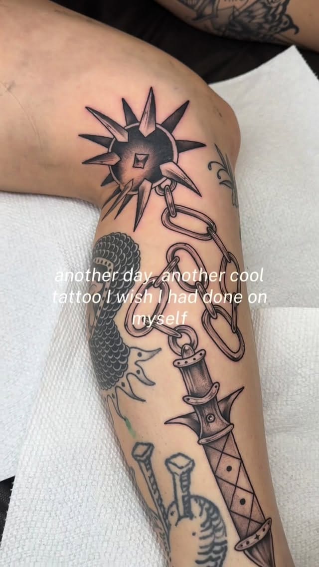 Post 3 by erica tattoos on Instagram (video)