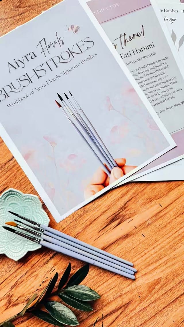 Post 10 by Tati Harumi | Floral Mandala & Meditative Art on Instagram (video)