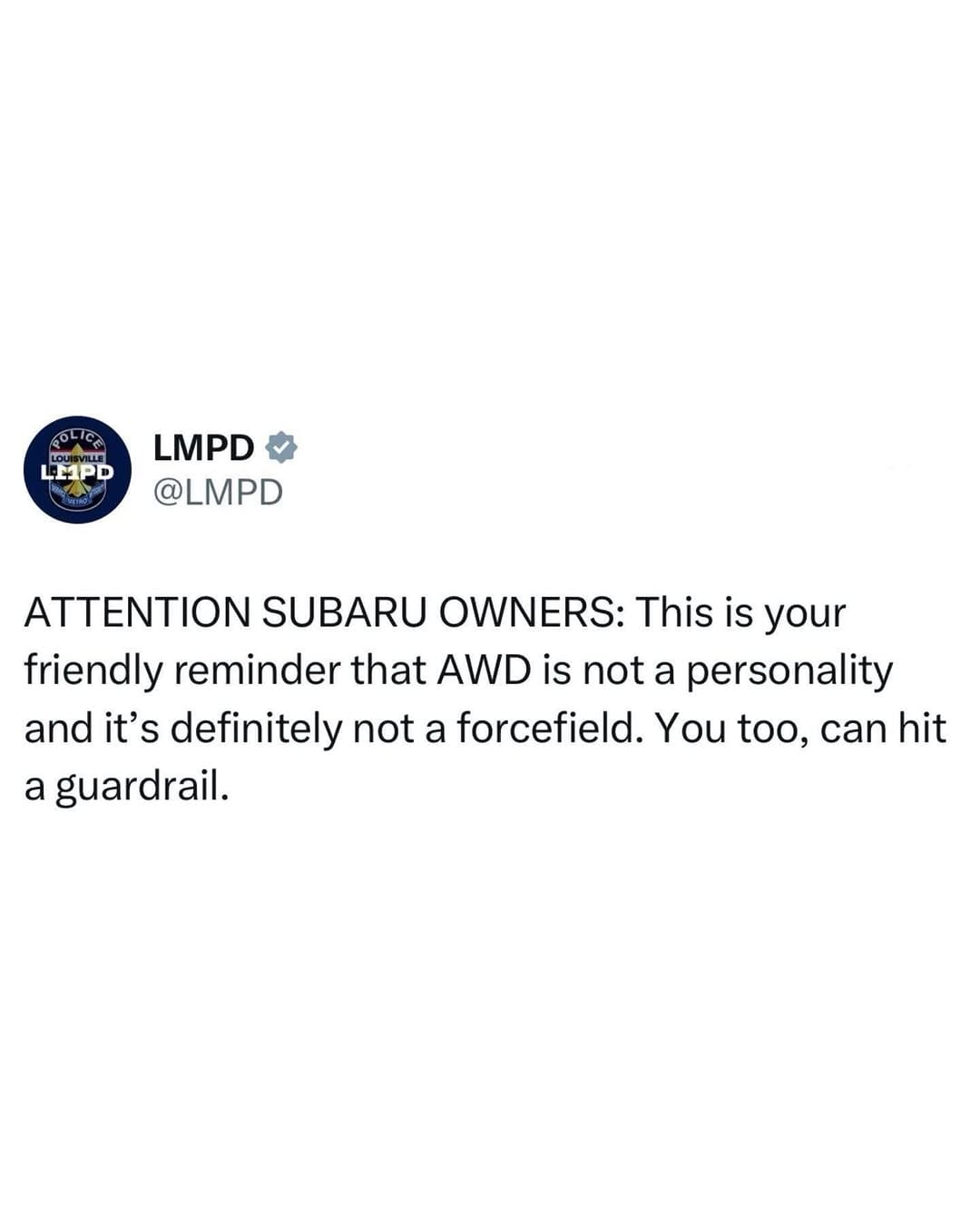Post 3 by Crawford Performance on Instagram (image)