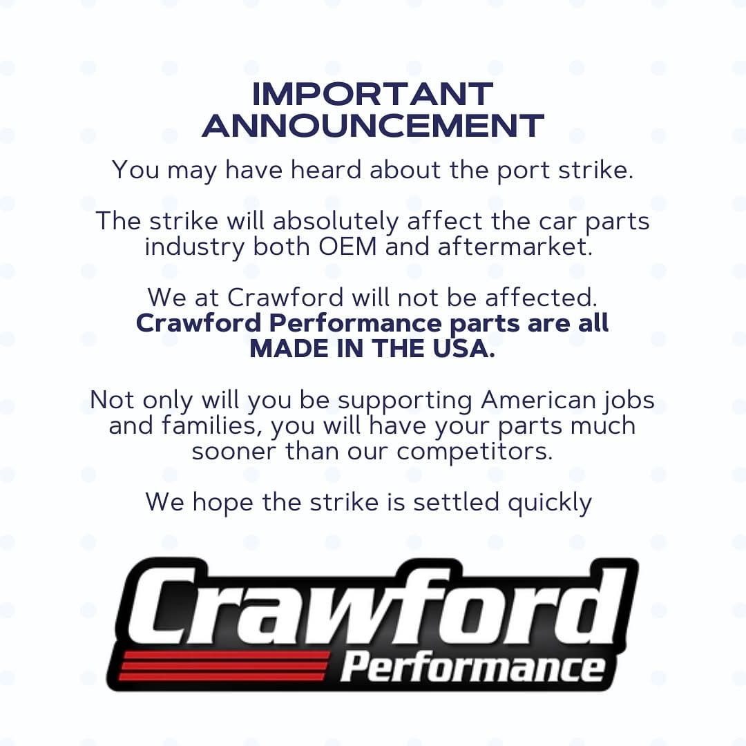 Post 9 by Crawford Performance on Instagram (image)