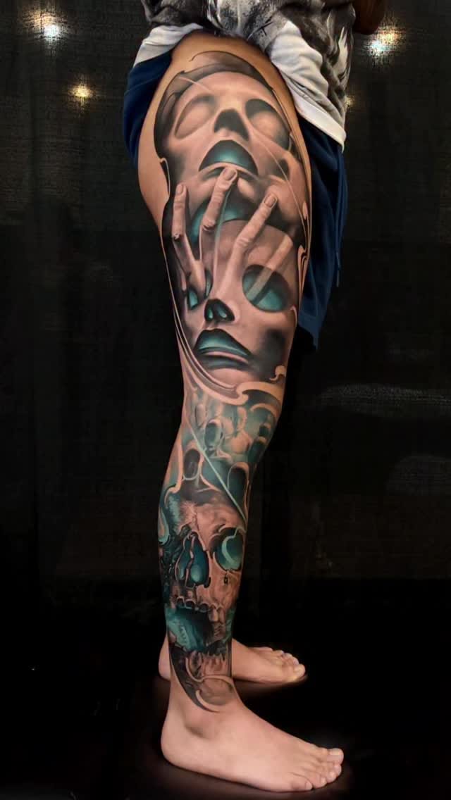 Post 8 by TATTOO LOS ANGELES | ROMAN ZAO on Instagram (video)