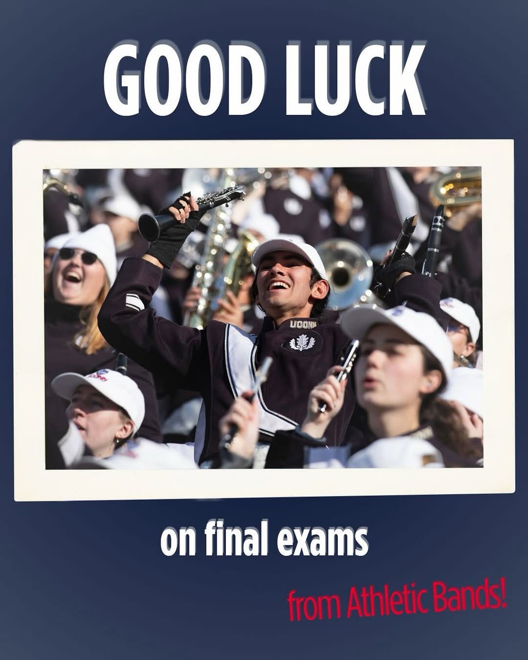 Post 1 by UConn Athletic Bands on Instagram (image)