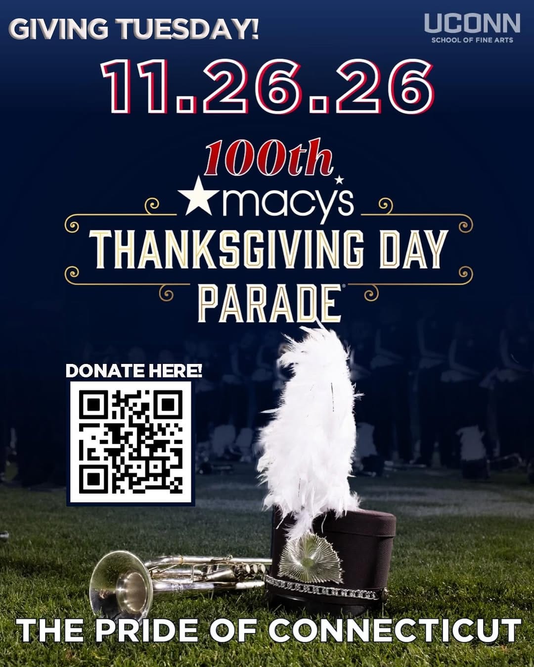 Post 10 by UConn Athletic Bands on Instagram (image)