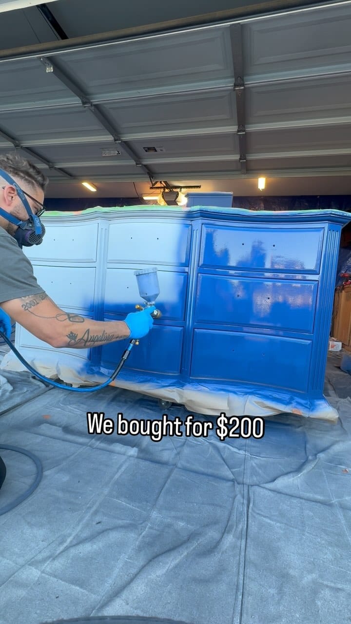 Post 10 by Angelina & Tom | Furniture Refinishing 🖌️ on Instagram (video)