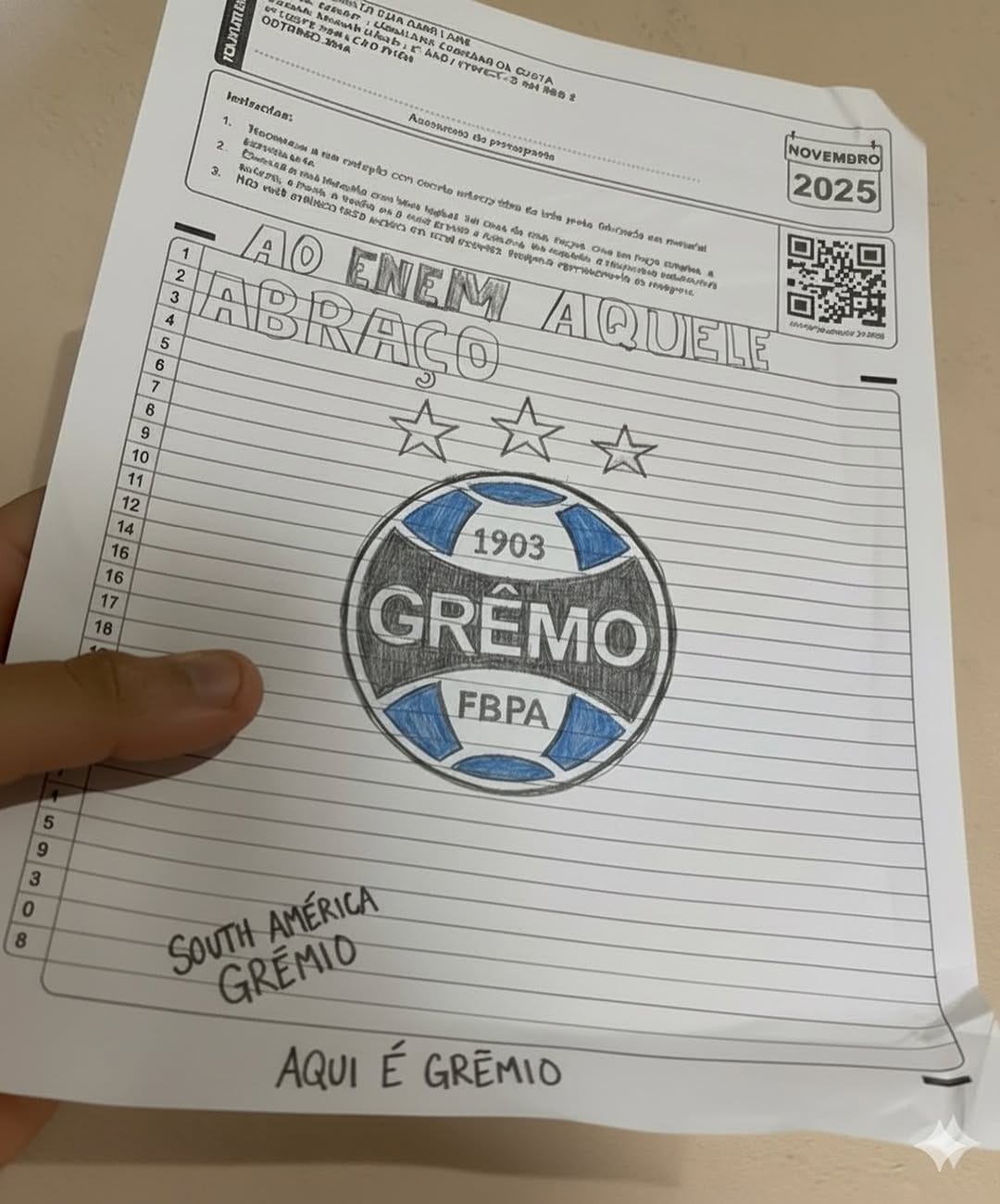 Post 10 by SOUTH AMERICA GREMIO on Instagram (image)