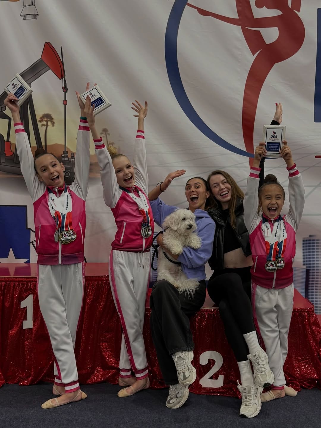 Post 1 by HOUSTON • KATY RHYTHMIC GYMNASTICS & STRETCHING on Instagram (carousel)