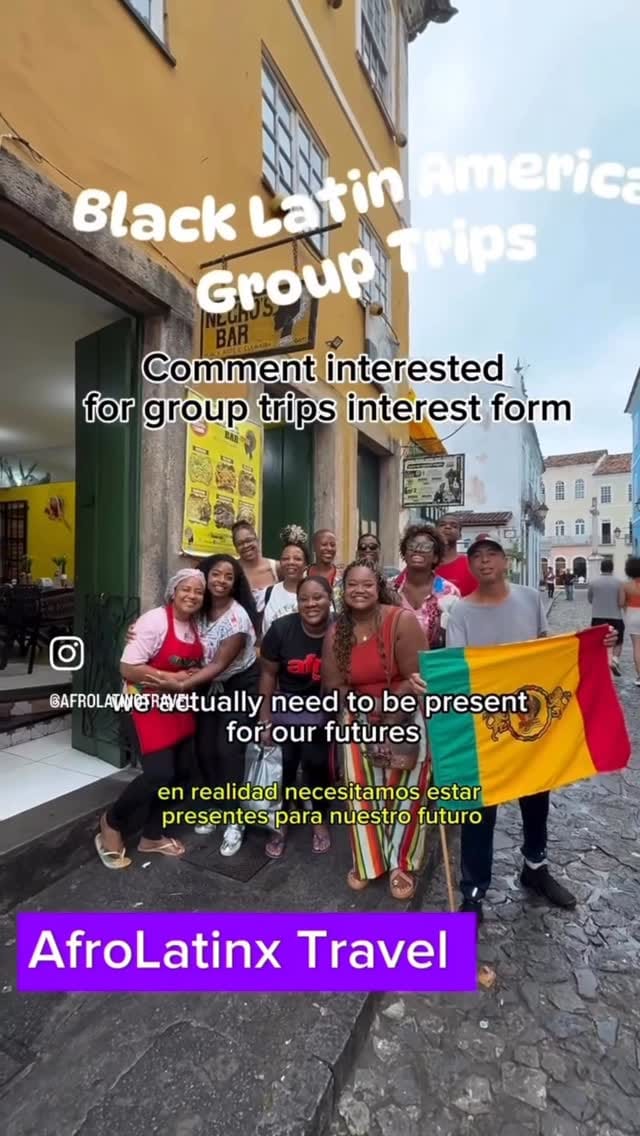 Post 8 by AfroLatinx Travel on Instagram (video)