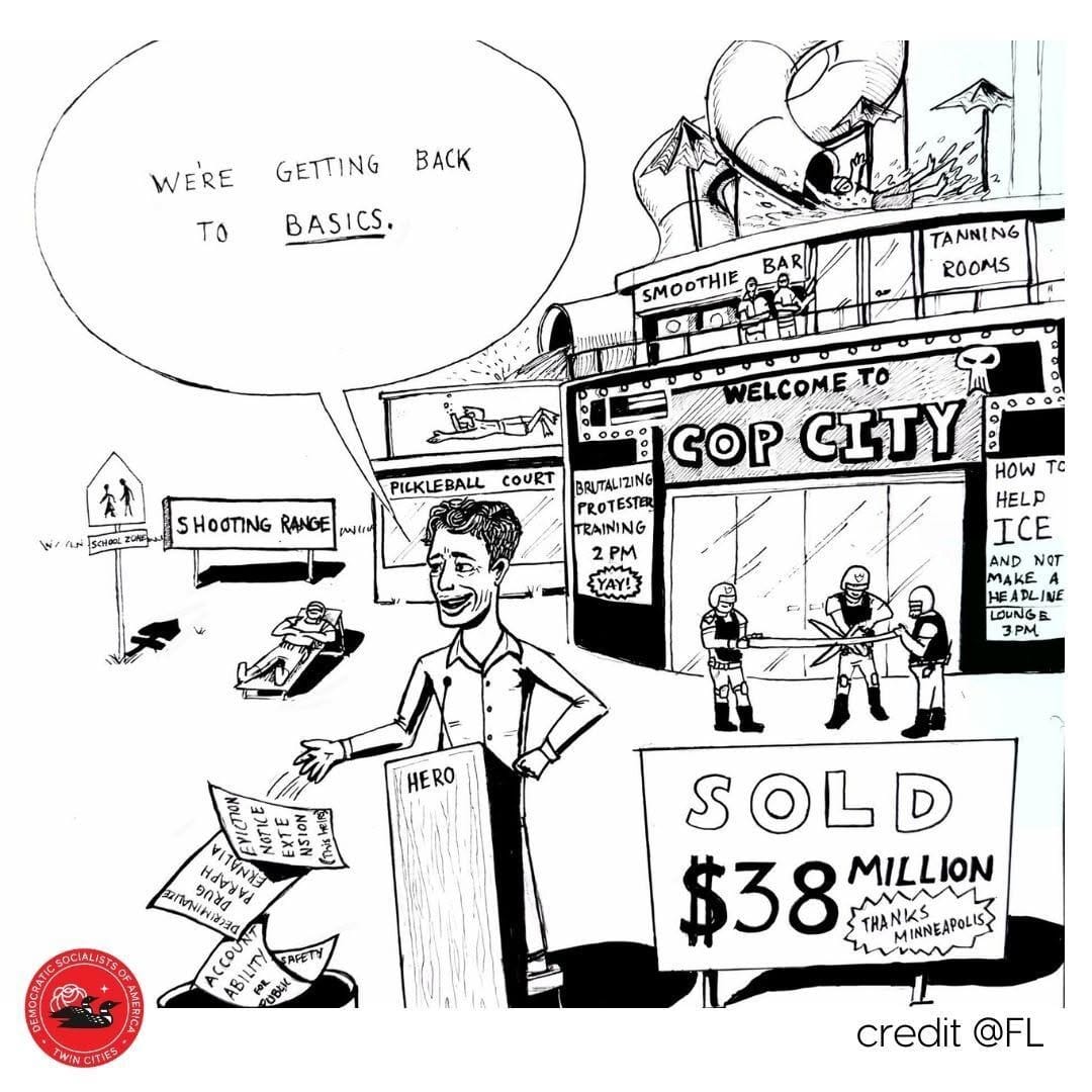 Post 8 by Twin Cities DSA on Instagram (image)