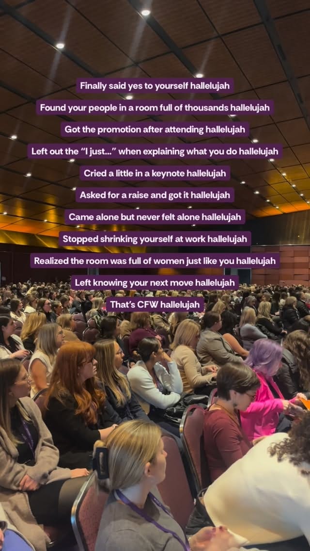 Post 2 by PA Conference for Women on Instagram (video)