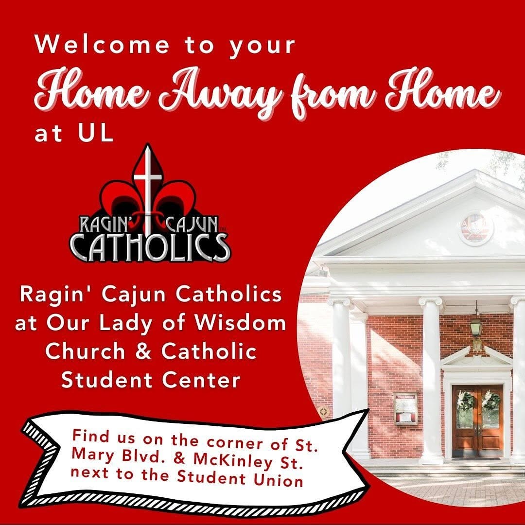 Post 10 by Ragin Cajun Catholics on Instagram (carousel)