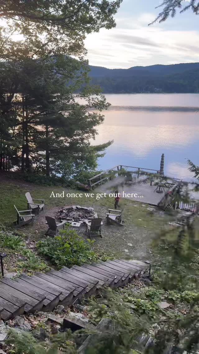Post 10 by The Vermont Lakehouse on Instagram (video)
