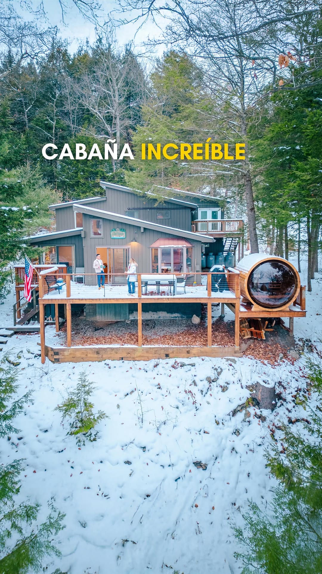 Post 9 by The Vermont Lakehouse on Instagram (video)