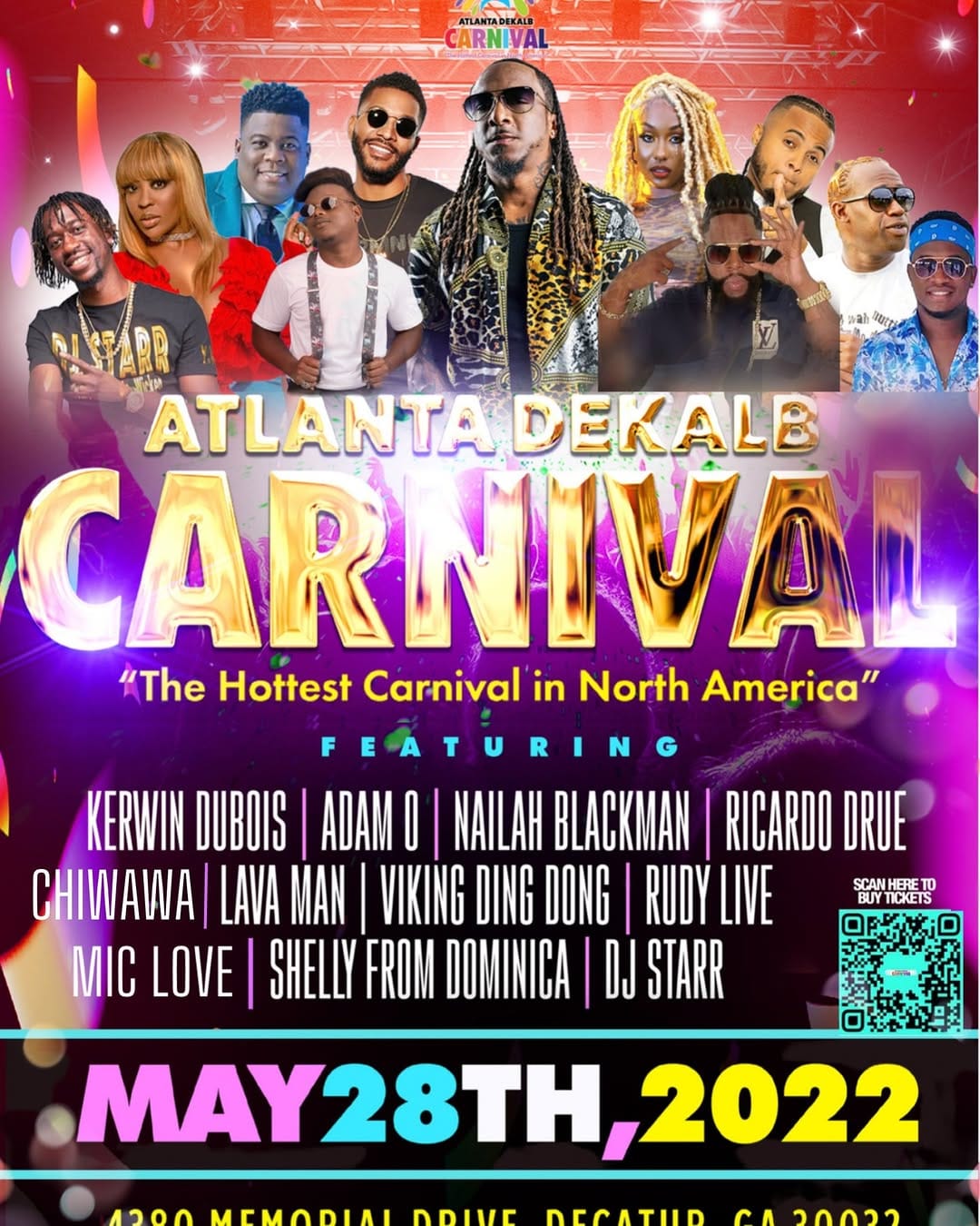 Post 8 by AtlantaDekalbCarnival on Instagram (image)