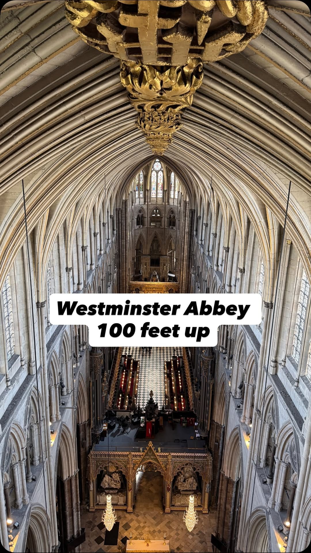 Post 1 by Westminster Abbey on Instagram (video)