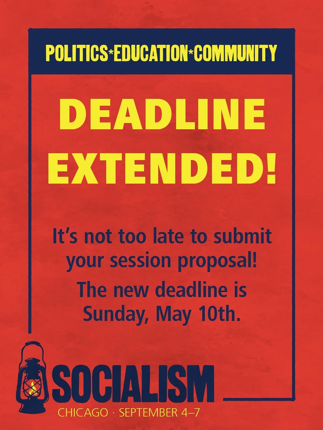 Post 3 by Socialism Conference on Instagram (image)
