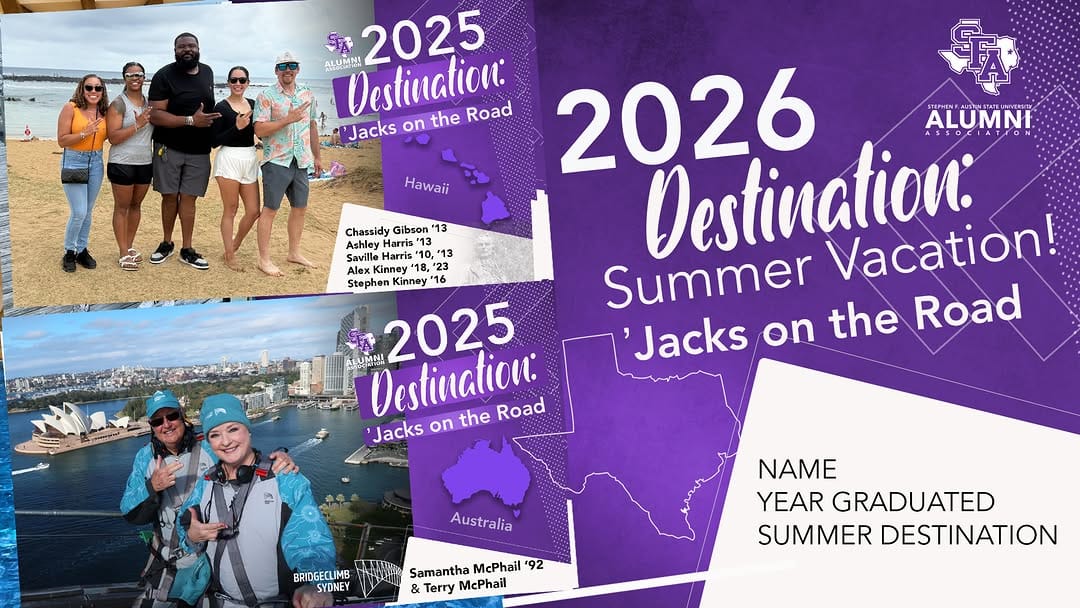 Post 2 by SFA Alumni Association on Instagram (image)