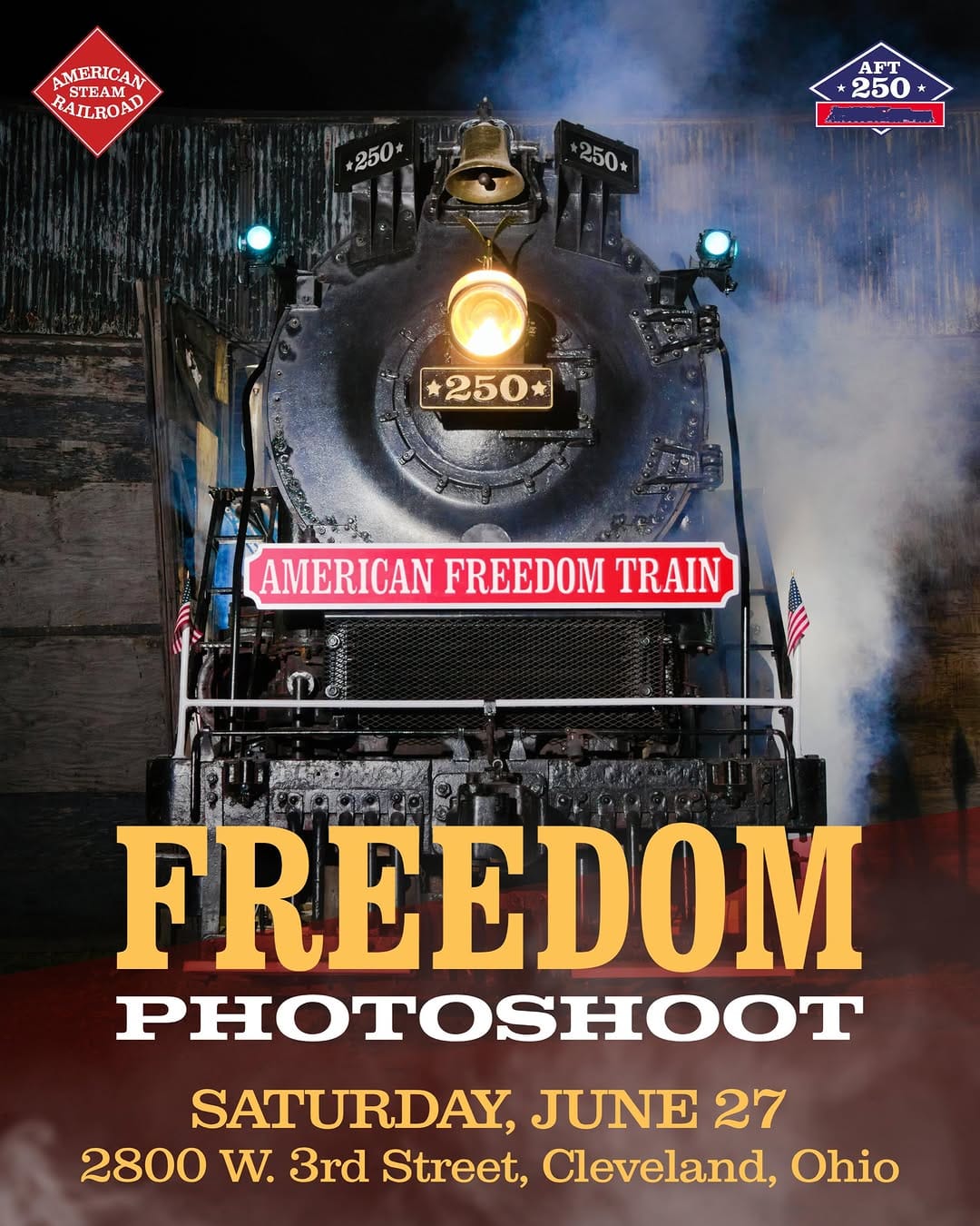 Post 3 by American Steam Railroad on Instagram (carousel)