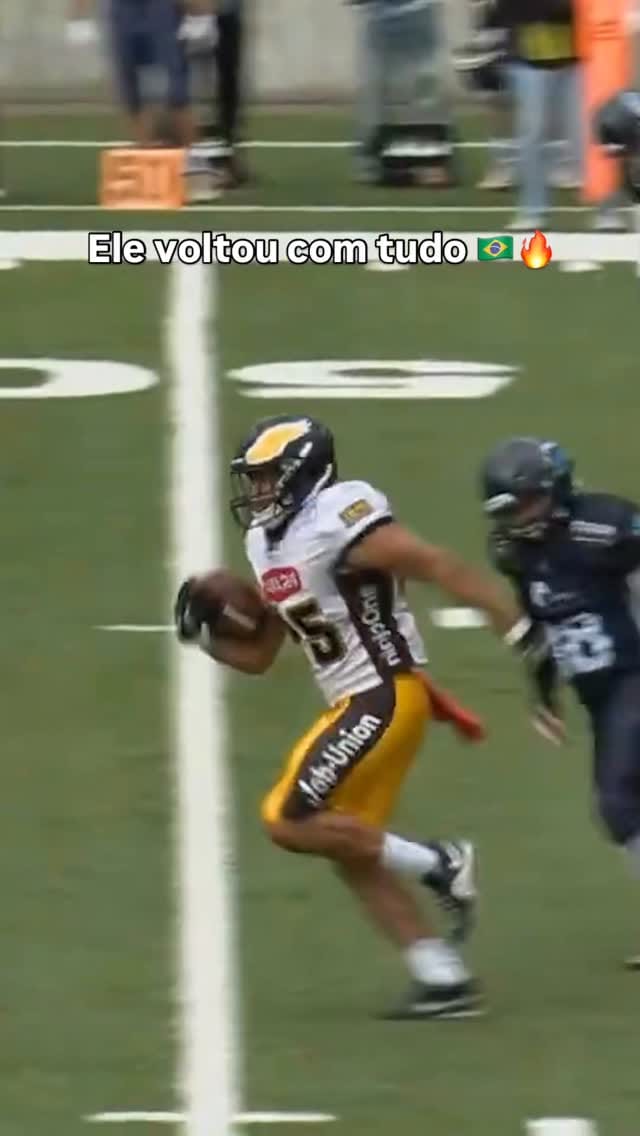 Post 2 by Melhores Momentos do Futebol Americano 🇧🇷🏈 on Instagram (video)