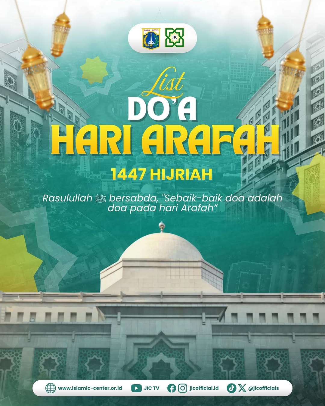 Post 6 by Jakarta Islamic Centre on Instagram (carousel)
