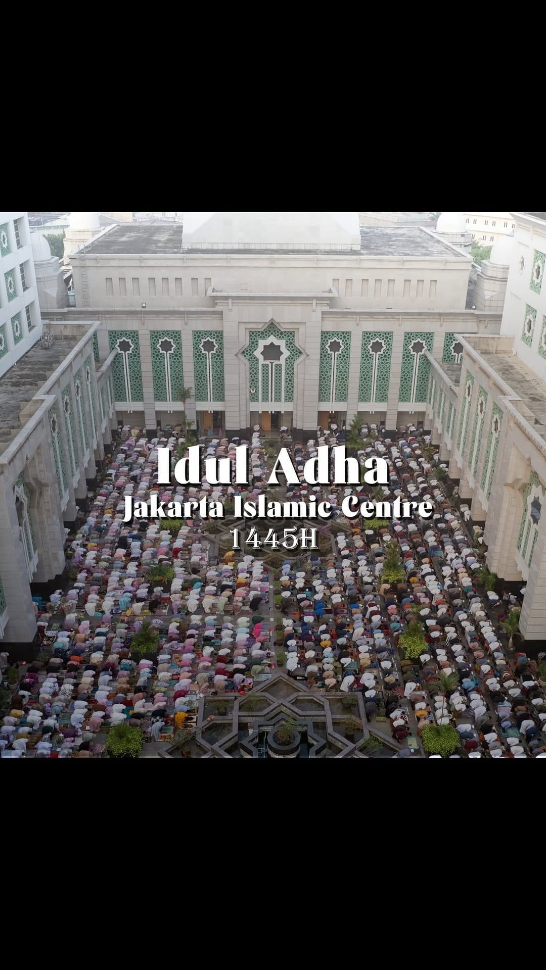 Post 10 by Jakarta Islamic Centre on Instagram (video)