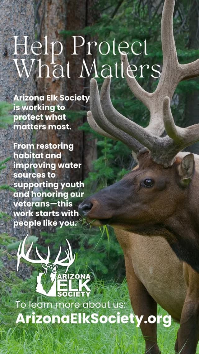 Post 9 by Arizona Elk Society on Instagram (video)