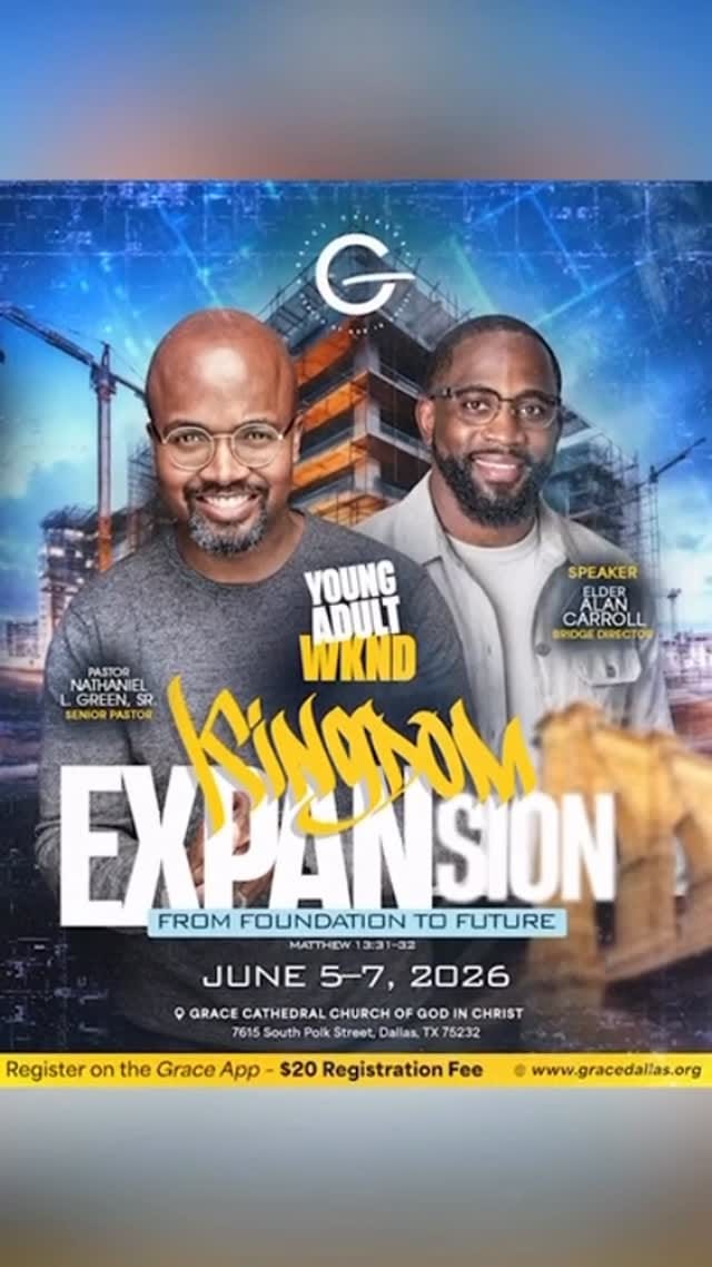 Post 2 by Grace Cathedral COGIC on Instagram (video)