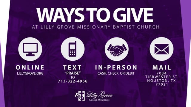 Post 7 by Lilly Grove Missionary Baptist Church on Instagram (image)