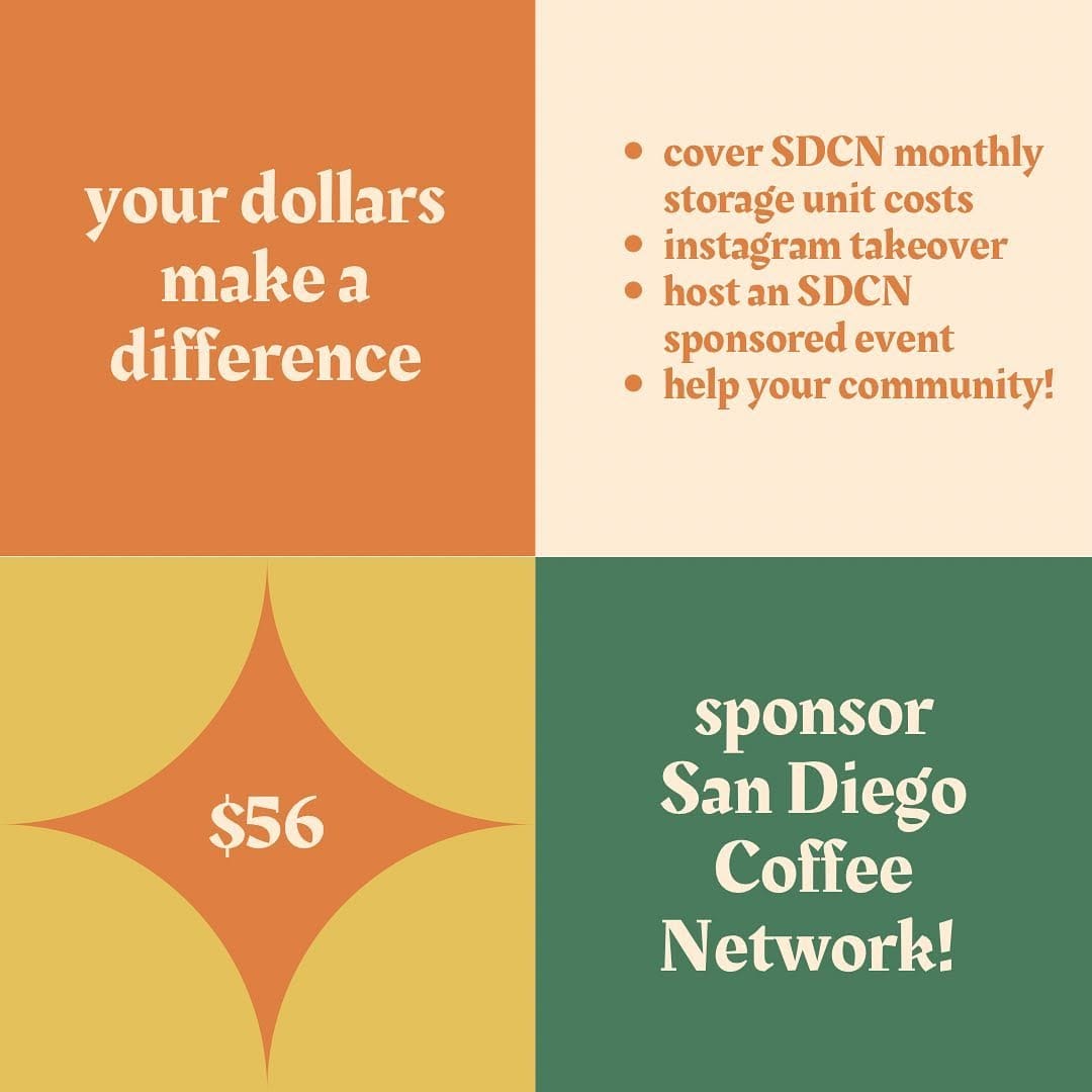 Post 7 by San Diego Coffee Network on Instagram (image)